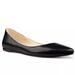 Nine West Shoes | Nine West Speakup Round Toe Slip-On Ballet Flats Black 9.5 | Color: Black | Size: 9.5