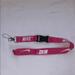 Nike Accessories | New Nike Pink And White Lanyard Id Badge Keychain | Color: Pink/White | Size: Os