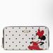 Kate Spade Bags | Disney X Kate Spade New York Minnie Mouse Large Continental Wallet | Color: Red | Size: Os