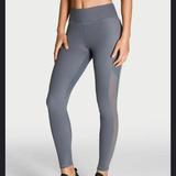 Victoria's Secret Pants & Jumpsuits | 4/$15 Victoria's Secret Sport Gray Mesh Panel Knockout Tight Yoga Leggings | Color: Gray | Size: S