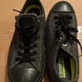 Converse Shoes | Converse Black Lace Up Shoes, Lunarlon Insole, M8/W10 | Color: Black | Size: 8