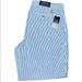 Polo By Ralph Lauren Shorts | New Size 30 Polo Ralph Lauren Striped Blue & White Stretch Classic Fit Shorts | Color: Blue/White | Size: 30