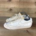 Nike Shoes | Nike Blazer Low 77 Womens Size 7.5 Shoes White Leather Low Top Sneakers | Color: White | Size: 7.5