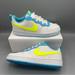 Nike Shoes | Nike Court Borough Low 2 Gs /5y 'White Baltic Blue Volt' Women's Size 6.5 | Color: Blue/White | Size: 6.5