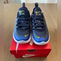 Nike Shoes | Nike Kids Air Max Axis Casual Running Shoes Boys 12c New Nwt | Color: Black/Blue | Size: 12b