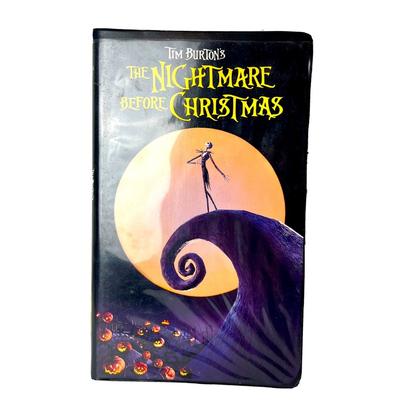 Disney Media | Nightmare Before Christmas Movie Disney Tim Burton Vhs Tape Jack Skellington | Color: Black | Size: Os