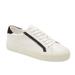 Madewell Shoes | Madewell Mwl Women's Size 8.5 Delia Sidewalk White Black Leather Sneakers | Color: White | Size: 8.5