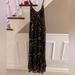 Anthropologie Dresses | Anthropologie Floral Maxi Dress | Color: Black/Red | Size: Sp