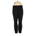 NANETTE Nanette Lepore Casual Pants - Mid/Reg Rise: Black Bottoms - Women's Size Large