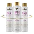 Nano Brazilian keratin protein Smoothing System Brazilian Keratin Smoothing Treatment 3X 300ml SMOOTH RENEW