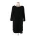 Gap Casual Dress - Mini: Black Print Dresses - Women's Size Large
