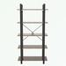 17 Stories Taybor 63" H x 23.8" W Steel Etagere Bookcase in Brown | 63 H x 23.8 W x 15.8 D in | Wayfair 6119963950F643D58F6BE0EF9C7D74F1