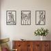 Ivy Bronx 3 Wall Decor Set Metal in Black | 0.1 H x 16.5 W x 11 D in | Wayfair E1DF478012DE433E9CF2AA43500948DF