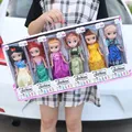 Disney Prinzessin Kawaii Anime Puppe weiß Schnee Ariel Belle Rapunzel Spielhaus Puppe 20cm süße