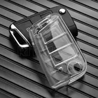 Custodia morbida per chiave auto in TPU copertura completa Fob per VW Volkswagen Golf 7 MK7 Tiguan
