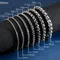 Minimalista 3/4/5/6/7mm Cuba Bracciale a catena Homme 100% Acciaio inossidabile Braslet Punk Link Braclet Regalo per lui Pulseiras Masculina