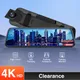 ThiEYE 4K Auto Dvr Spiegel Dash Cam Dual Objektiv Touch Screen GPS Navigation rückspiegel kamera