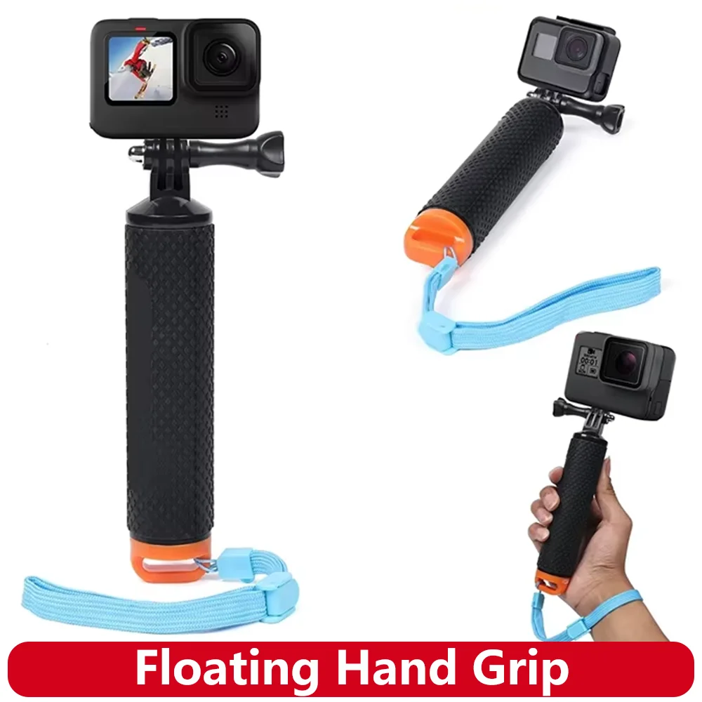 Schwimmender Handgriff, wasserdichter Auftriebsstab für GoPro Hero 13 12 11 10 9 SJCAM AKASO insta 360 DJI Osmo Action-Kamera-Zubehör Image