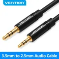 Vention Cavo Aux da 3,5 a 2,5 Jack da 3,5 mm a Jack Cavo audio da 2,5 mm Jack 3,5 per cuffie Cavo