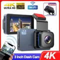 Dash Cam für Autos 4k Front-und Rückfahr kamera Auto DVR Wifi Auto Kamera für Fahrzeug Video