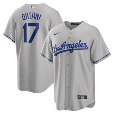 Los Angeles Dodgers Nike Offizielles Replica-Straßentrikot – Herren – Ohtani mit 17-Aufdruck Image