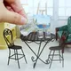 Miniatur Puppenhaus Glas Teekanne Tasse Mini Wasserkrug so tun als würde man Essen für Barbies Haus
