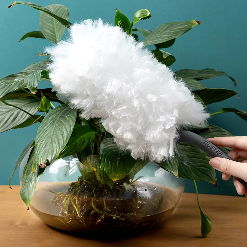 Neues sauberes Werkzeug Mikro faser Staub tuch elektro statische Adsorption Stauben tfernungs bürste für Auto Haushalts reinigungs bürste Staub reiniger Image