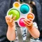 Infant Baby Spielzeug Montessori Übung Bord Rassel Puzzle Bunte Intelligenz Frühen Bildung Intensive