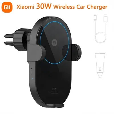Original Xiaomi 30W Max Wireless Car Charger Wireless Fast Flash Charging Support Power-Off und Induktive Erweiterung Telefonhalter