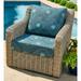 Better Homes & Gardens Blue Medallion Outdoor 2 Piece Deep Seat Cushion Set