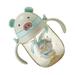 Sippy Cup with Straw Piggy Children s Kettle Baby Cups Straws for Kids Drinking Unbreakable