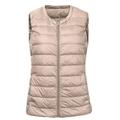 Sokhug Zip up Jacket Women s Light Down Women s Large Size Slim Short Winter Waistcoat Lnternal Coat