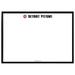 Detroit Pistons 27" x 19" Dry Erase Wall Sign