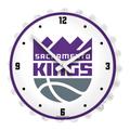 Sacramento Kings 18.5" Bottle Cap Lighted Wall Clock