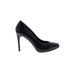 Donald J Pliner Heels: Pumps Stilleto Cocktail Party Black Print Shoes - Women's Size 9 - Almond Toe