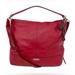 Coach Bags | Coach Park Red Pebble Leather Shoulder/Hobo Bag #F23293 Sv/Black Cherry-Nwt | Color: Red/Silver | Size: Os
