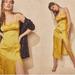 Free People Dresses | Free People Dress Midi Slip Dress | Color: Yellow | Size: L