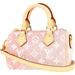 Louis Vuitton Bags | Louis Vuitton Shoulder Bag Nano Speedy Monogram Jacquard Denim Pink | Color: Pink | Size: Os