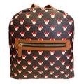 Disney Bags | Brown & Black Minnie Head Lattice Backpack | Color: Black/Brown | Size: Os