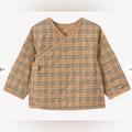 Burberry Jackets & Coats | Burberry Bowie Reversible Quilted Cotton-Twill Wrap Jacket | Color: Tan | Size: 0-3mb