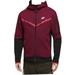 Nike Shirts | Nike Sportswear Tech Fleece Full-Zip Hoodie Red Black Zipp Hooded Men Xxlt-Xxxlt | Color: Black/Red | Size: 2xlt