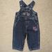 Carhartt One Pieces | Carhartt Vintage Blue Denim Overalls, Size 6m | Color: Blue/Pink | Size: 6mb