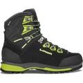 LOWA Herren Bergstiefel TICAM EVO GTX W, Größe 42 ½ in SCHWARZ/LIMONE