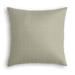 The Pillow Collection Langdon Cotton Blend Throw Square Pillow Cover & Insert Down/Feather/Cotton Blend in White | 26 H x 26 W x 4 D in | Wayfair
