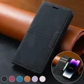 Juste magnétique en cuir pour iPhone rabat de portefeuille drapeau de la peau iPhone 15 Pro Max