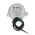 5-6 r/min Stable Syns.info Moteur Pro TYC-50 AC 220V 12V 50/60Hz Couple 4KGF.CM 4W CW/CCW