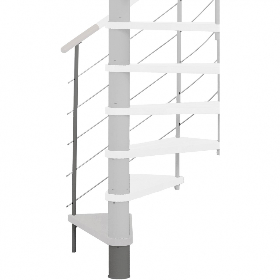 Minka Höhenerweiterung für Venezia, 332 cm, 120 cm,Buche,Grau,weiß gebeizt & lackiert Image