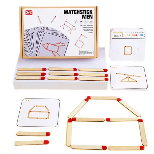 Montessori Spiele Puzzles Spiel Holz Spielzeug DIY Mathematik Geometrie Bord Spiel Denken Spiel