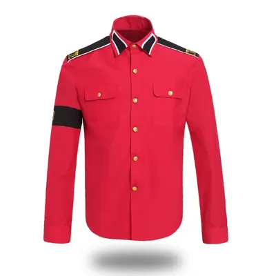 Professionelles Rollenspiel-Kostüm im CTE-Stil, Fan-Shirt, Rot Image