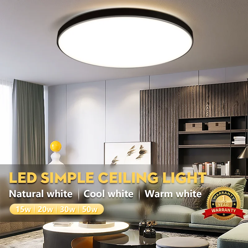 Led-deckenleuchte AC 110V-220V Moderne Licht 18W 30W 40W Leuchte Für Wohnzimmer schlafzimmer Küche Innen Beleuchtung